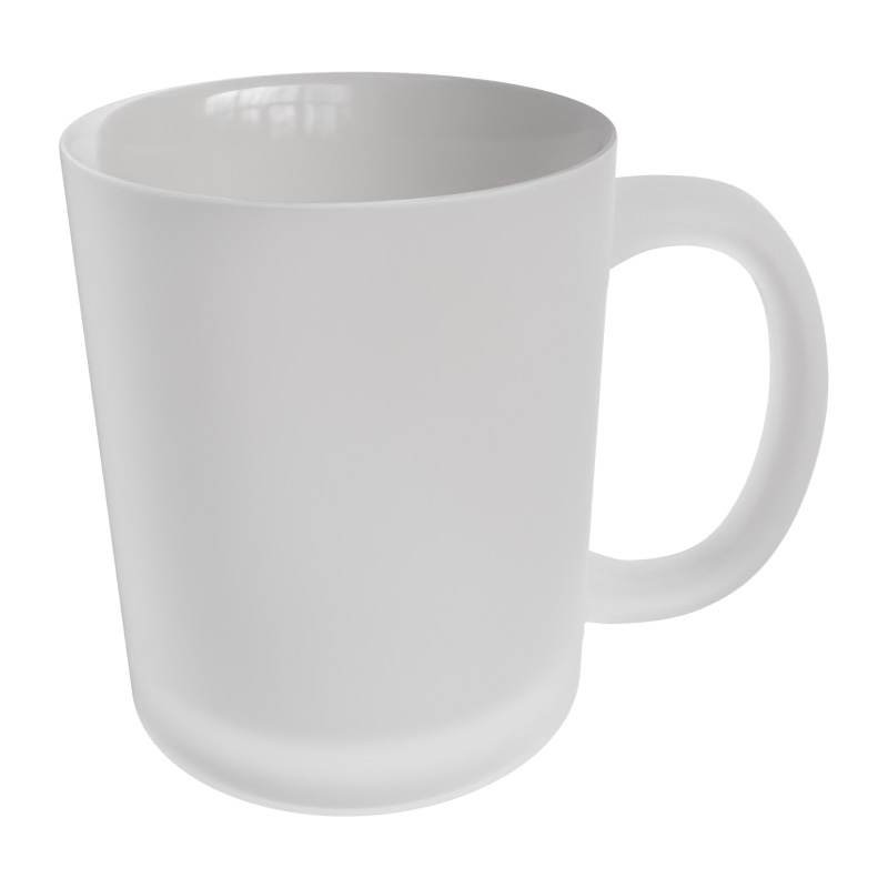 11oz Frosted Glass Mug