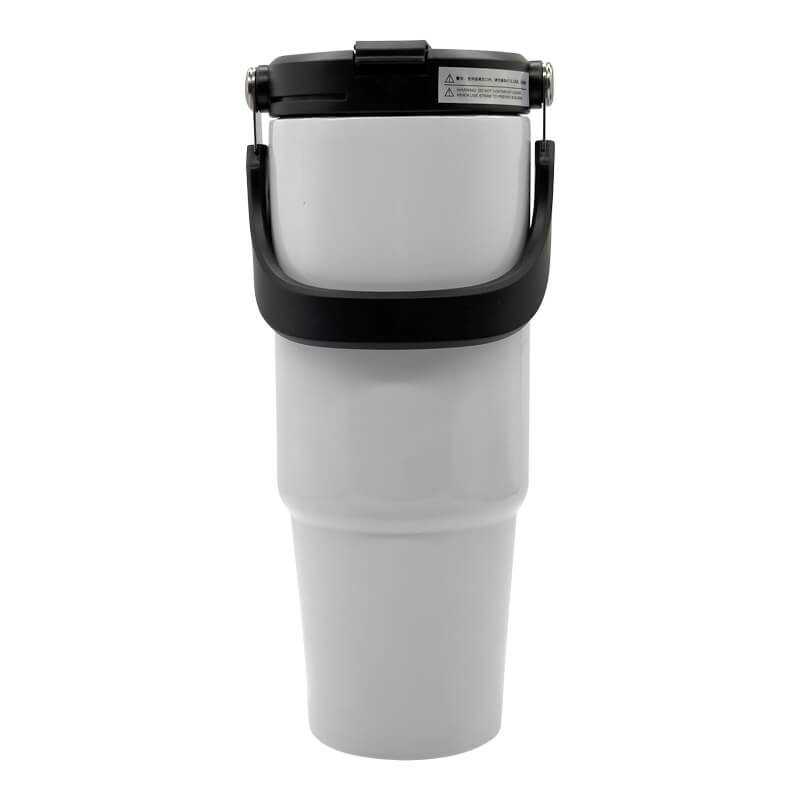 30oz White Stainless Steel Short Jill Stanley Dupe
