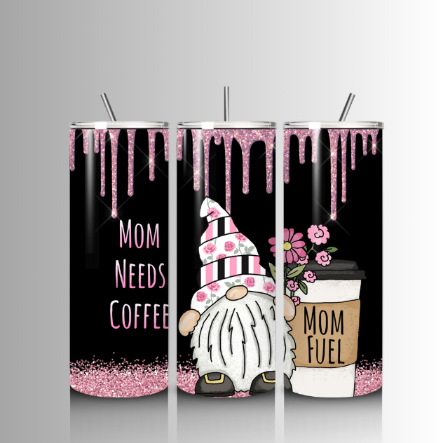 Mom Fuel 20 Oz Tumbler