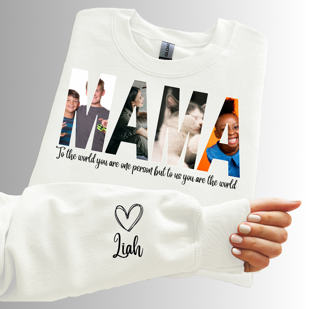 Custom Photo Mama Sweater