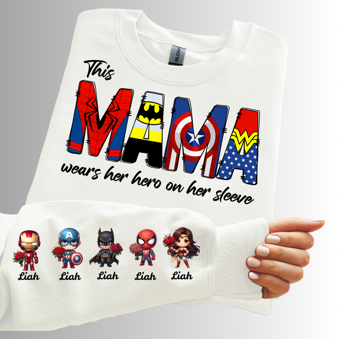 Superhero Mama Sweater