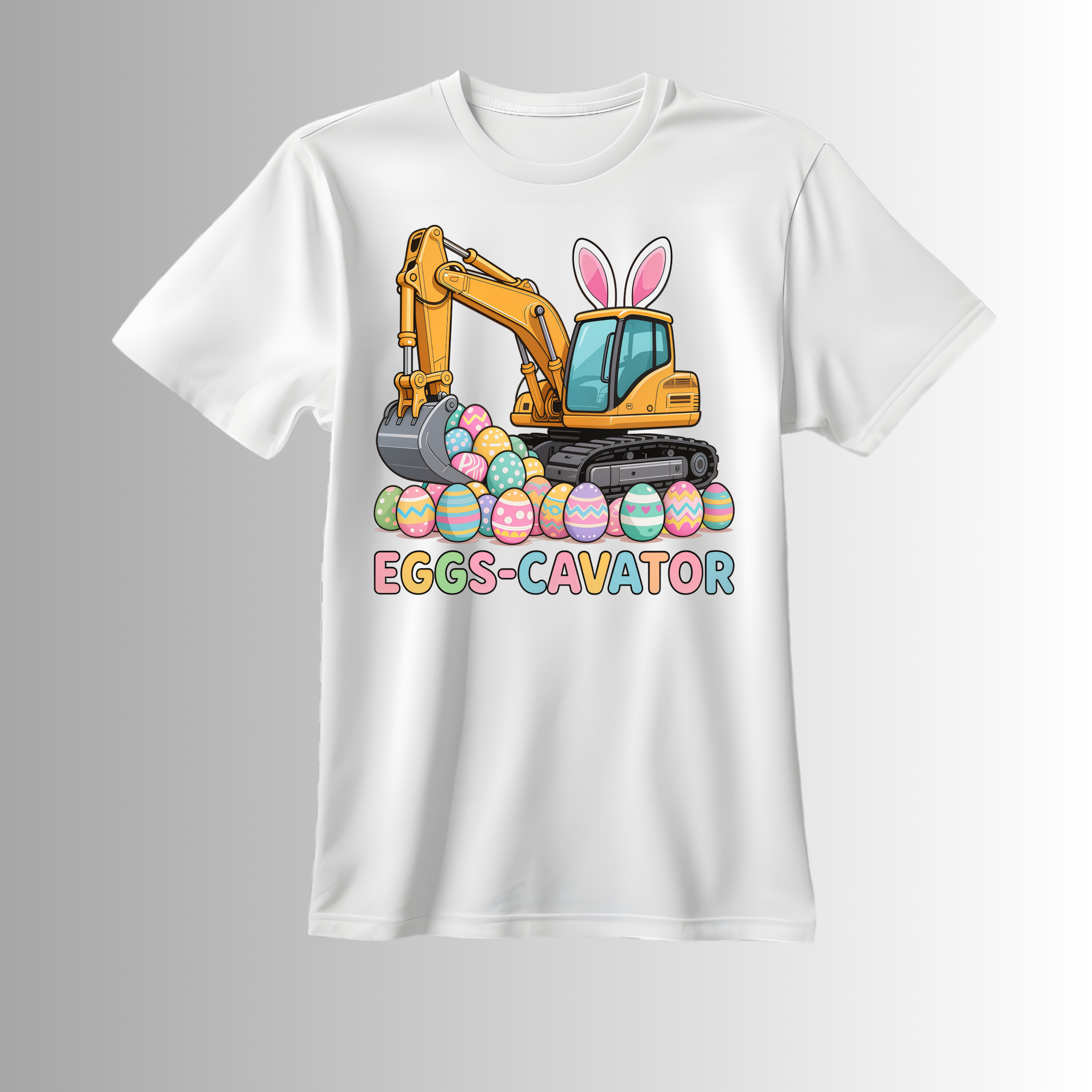 Eggs-Cavator T-Shirt