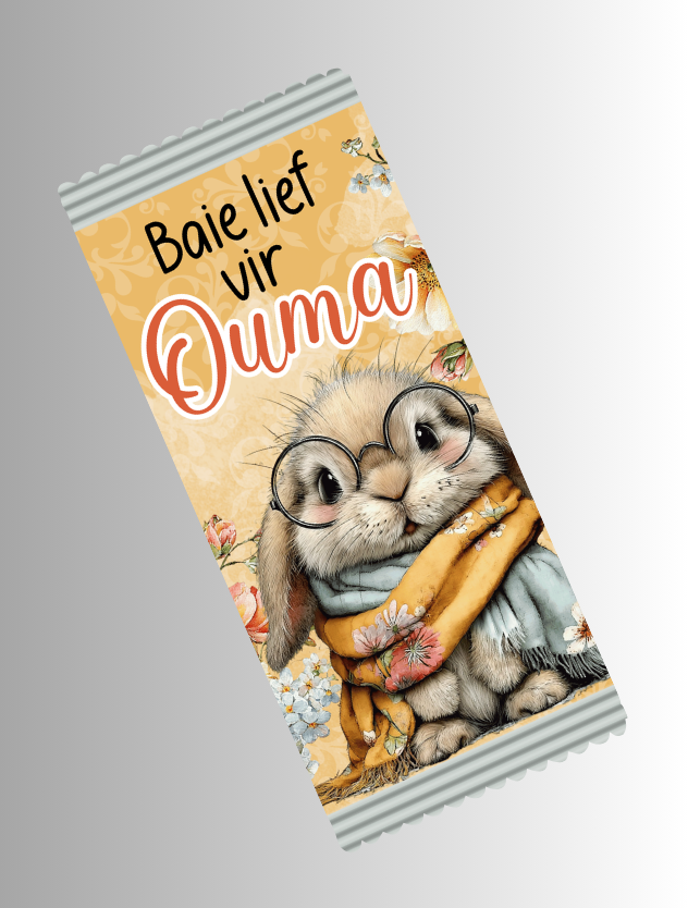 Moedersdag Slag sjokolade - included design option 2 - Party Favors - Vibe Packs - Simmel Prints